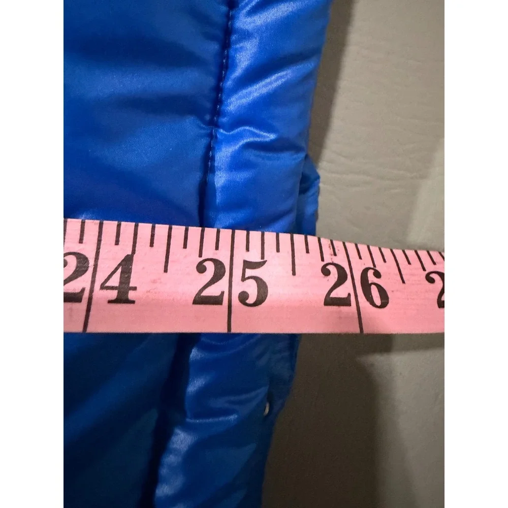 Marmot Puffer Jacket Mens S Blue Down Insulated Quilted Full Zip Outdoor